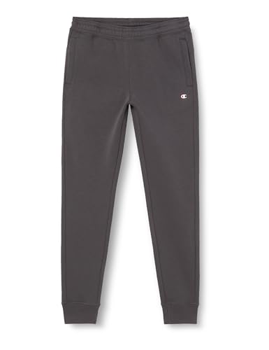 Champion Authentic Pants C-Logo Slim Spodnie męskie, Grigio Grafite, XS