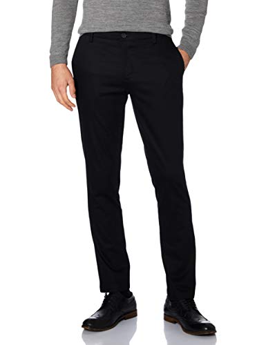 Dockers Signature Chino Slim Fit spodnie męskie Black 32 30, czarny, 32W / 30L