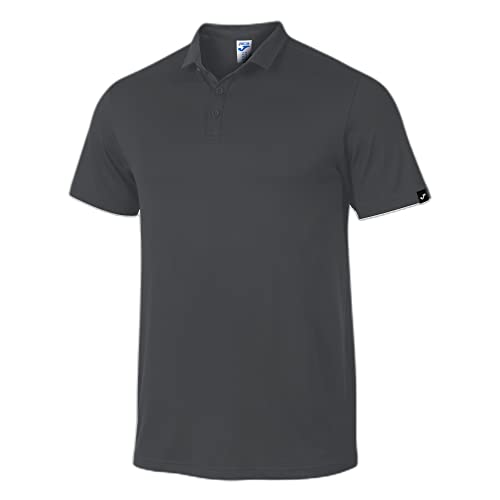 Joma Męska koszulka polo z krótkim rękawem Sydney, antracyt, L