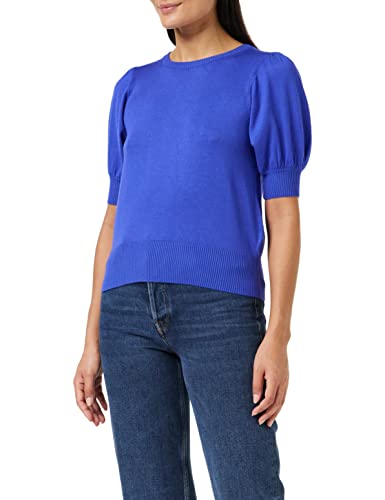 Minus Damska koszulka z dzianiny Liva (Royal Blue), XS, Królewski błękit, XS