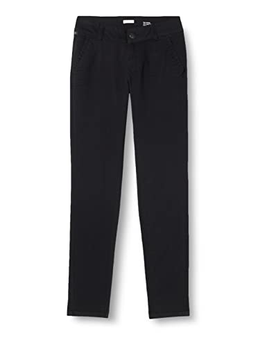 Q/S by s.Oliver Damskie spodnie, slim leg, czarny, 40W / 36L