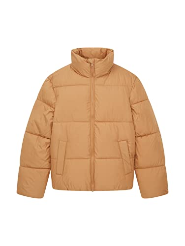 TOM TAILOR Dziewczęta Dziecięca kurtka zimowa z pikowaniem 1033326, 12954 - Hay Beige, 128