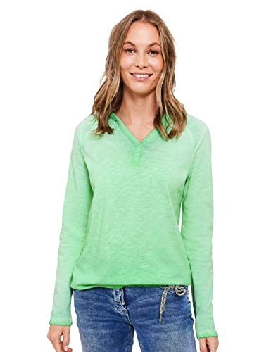 Cecil Damska bluza z kapturem, Smash Green, S