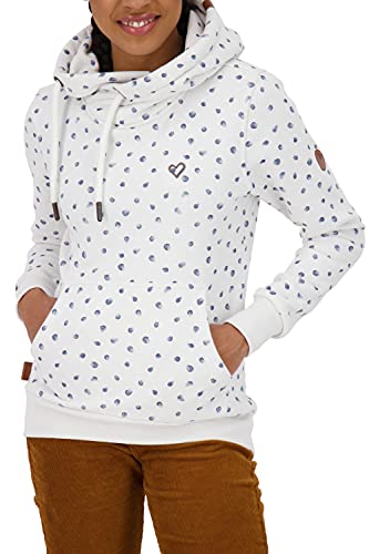 alife & kickin Damska bluza z kapturem Sarahak B, biały, XS