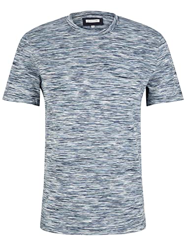TOM TAILOR Koszulka męska, 31466 - Blue Multicolor Spacedye, M