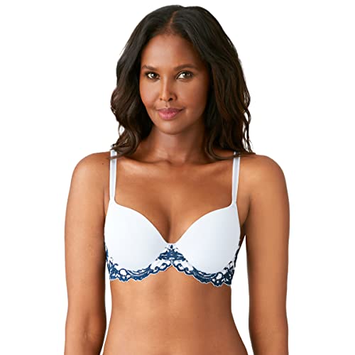 Wacoal Damski biustonosz Instant Icon, Arctic Ice/Titan, 75E