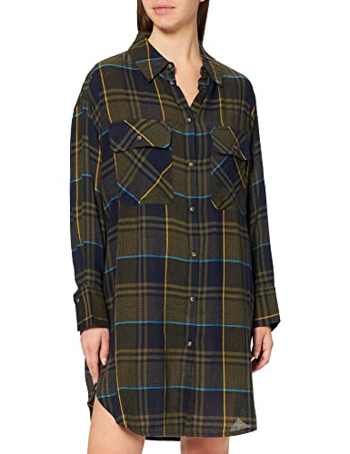 Koszula damska United Colors of Benetton, Tartan Blu 902, M