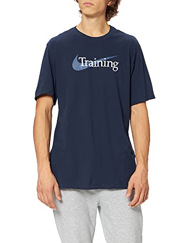 Nike Męska koszulka Park IV z krótkim rękawem Training Top, Obsidian, S
