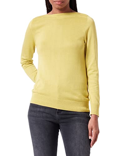 s.Oliver Women's 2121129 sweter damski, żółty, 46