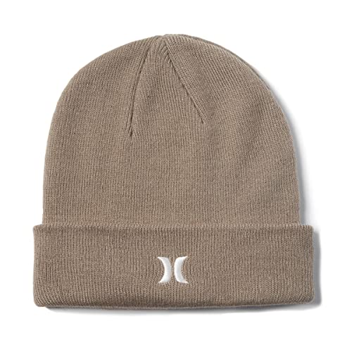 Hurley M Icon Cuff Beanie - Czapka baseballowa - Męska, Khaki, rozmiar uniwersalny