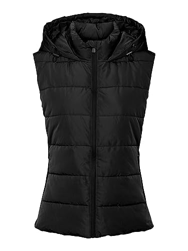 VERO MODA Vmjessie damska kamizelka z krótkim rękawem, czarny, XS