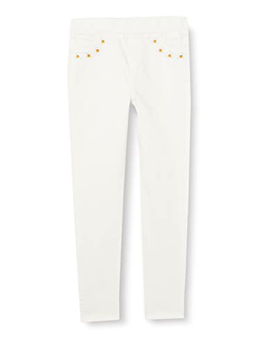 Desigual dziewczęce legginsy tartaleta, biały, 7-8 Lata