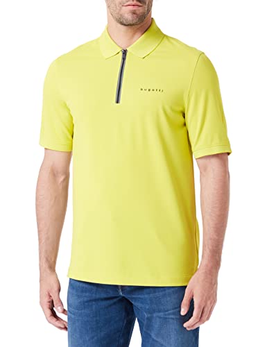 bugatti Męska koszula polo, 8150-35164, kiwi-120, regularna, kiwi-120, XXL
