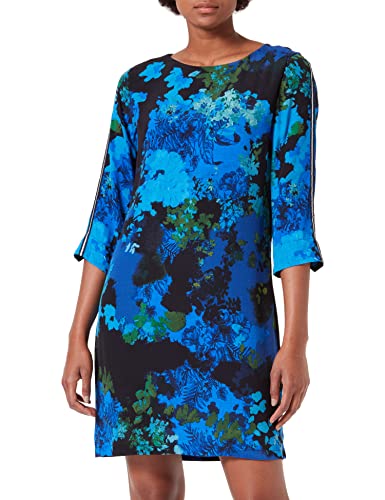 Desigual Sukienka damska rękaw 3/4, NIEBIESKI, 68