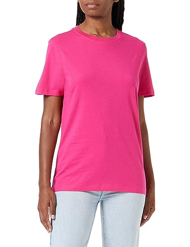 SELECTED FEMME Klasyczna koszulka damska, fuksja, purpurowy, S