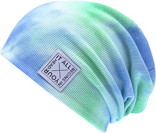 CHILLOUTS Damska czapka Ubud Hat Longbeanie, niebieska/turkusowa, ONE