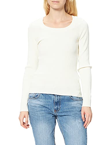 Urban Classics Damska bluza z szerokim dekoltem, Whitesand, 5XL