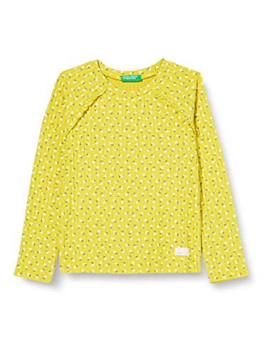 United Colors of Benetton Koszulka dziewczęca M/L 30j9g104q tunika do nuringu, musztarda 61t, 5 lat
