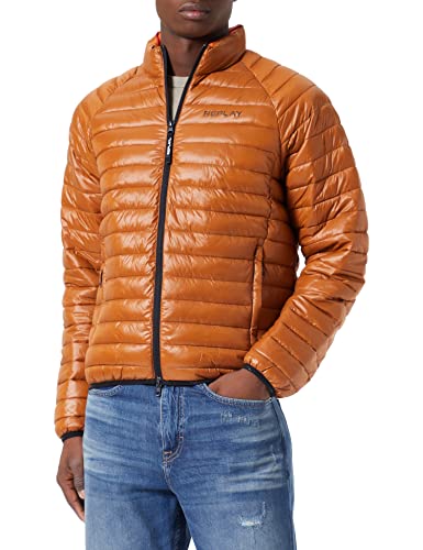 Replay Kurtka męska, 441 Woody Brown, M