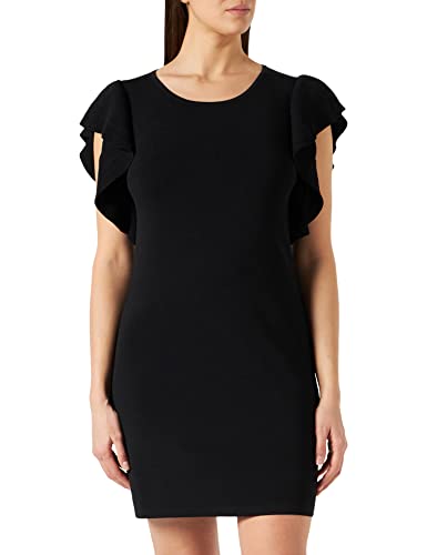 Sisley Sukienka damska, Czarny 700, XS