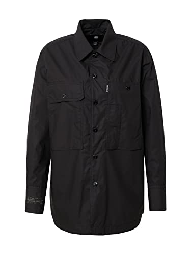 G-STAR RAW Boyfriend Loose Top Kobiety, czarny (Dk Black 4481-6484), XXS