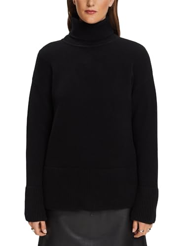 ESPRIT Sweter damski, 001/Black, XXL