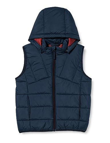 Name It Chłopięca NKMMEMPHIS Vest PB kurtka, Dark Sapphire, 128, Dark Sapphire, 128