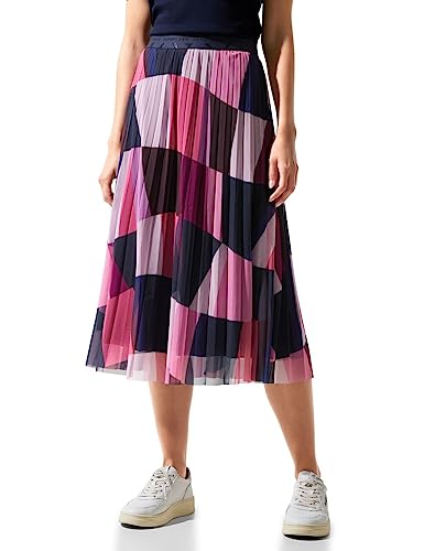 Street One Damska spódnica plisowana, Legend Rose, 34W