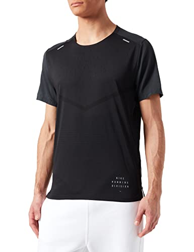 Nike T-shirt męski, Black/Black/Reflective Sil, L