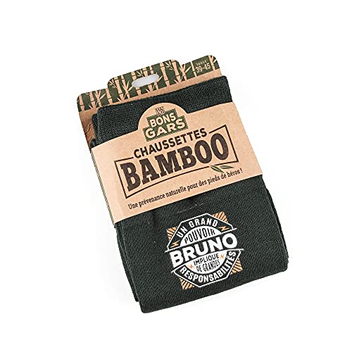 LES BONS GARS Bruno skarpety męskie, zielone, 39-45