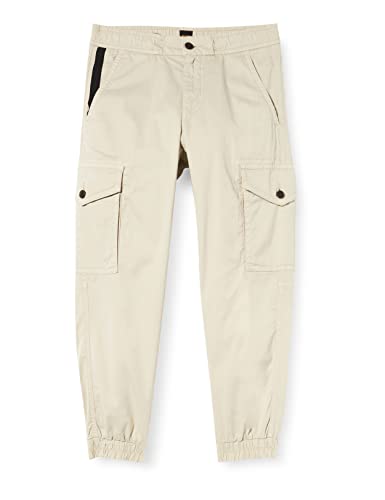 BOSS Spodnie męskie, Jasnobeżowy271, 54