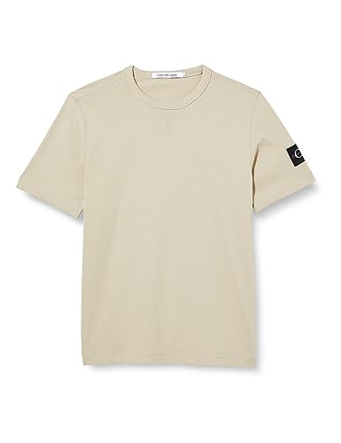 Calvin Klein Jeans Dzianinowe topy S/S, Plaza Taupe, XL