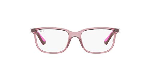 Ray-Ban Okulary Unisex Dorosły, Trasperent Pink, 47