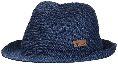 Sterntaler Hut Meliert Czapka chłopięca, granatowy, 57