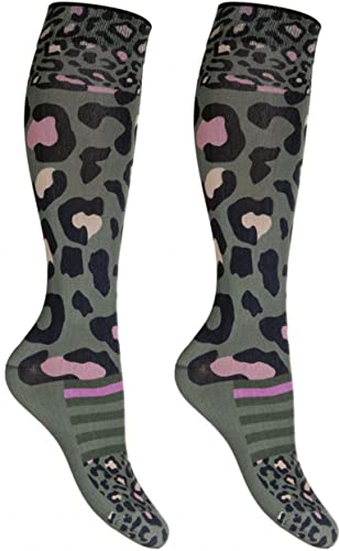 HKM Skarpety do jazdy konnej Nylon - survival- kamuflaż zielony 39-42, kamuflaż, 39-42 EU