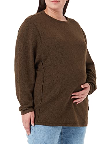 Noppies Damski sweter Onarga Nursing z długim rękawem, Ciemna oliwka - P981, 44