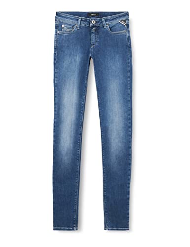 Replay Jeansy dziewczęce Gemy, 009 Medium Blue, 12 Lata