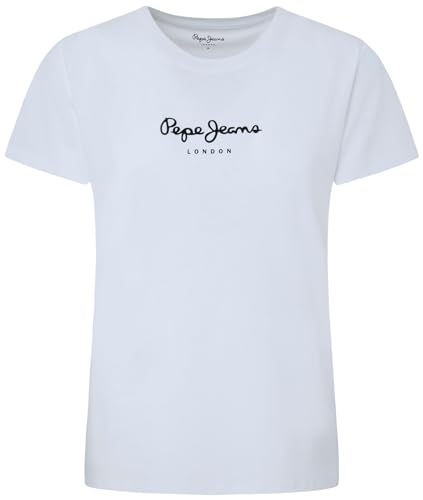 Pepe Jeans Damska koszulka Wendys, Biały (biały), XS
