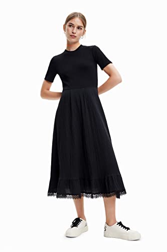 Desigual Sukienka damska, czarny, XS