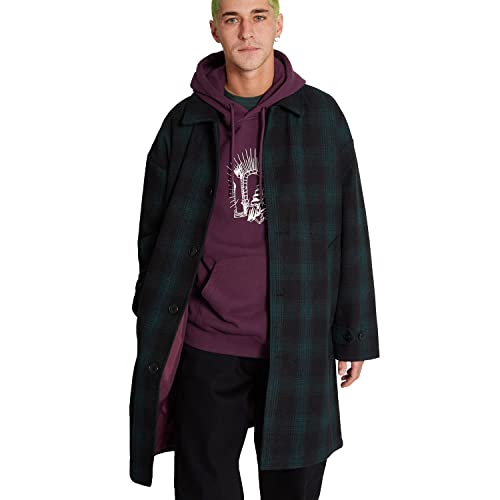 Volcom Męska kurtka Stone Lords, pled, XL, Plaid, XL