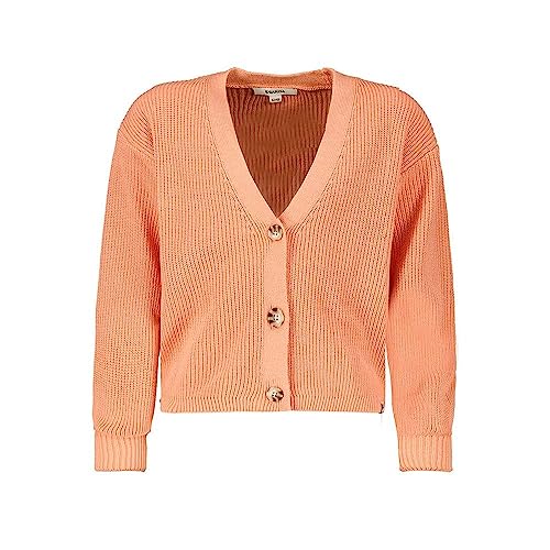 Garcia Kids Dziewczęcy kardigan Knit kurtka z dzianiny, Washed Peach, 128/134