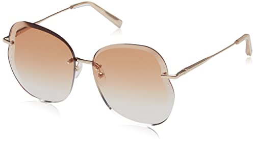 Longchamp Okulary przeciwsłoneczne dla dorosłych Unisex, Złoty/Gradient Brick, rozmiar uniwersalny