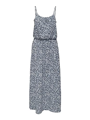 Bestseller A/S Sukienka damska Onlwinner S/L Maxi Dress Noos Ptm, Vintage Indigo/Aop:ranch Floral, 40