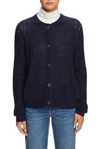 ESPRIT Damski kardigan z dzianiny, 400/granatowy, XXL