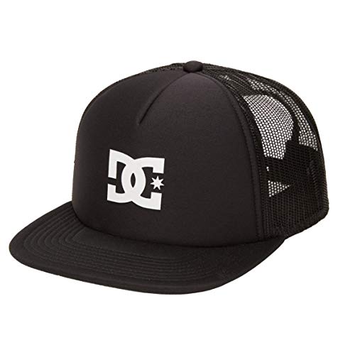 Dc Shoes Mężczyźni Gas Station Trucker Czapka z Daszkiem, Czarny