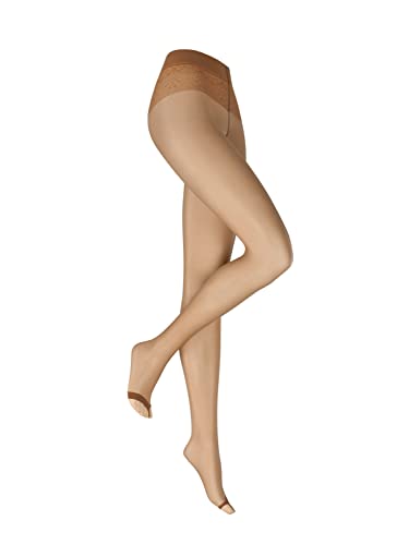 KUNERT Damskie rajstopy Mystique 5 TOELESS Sun, regularne