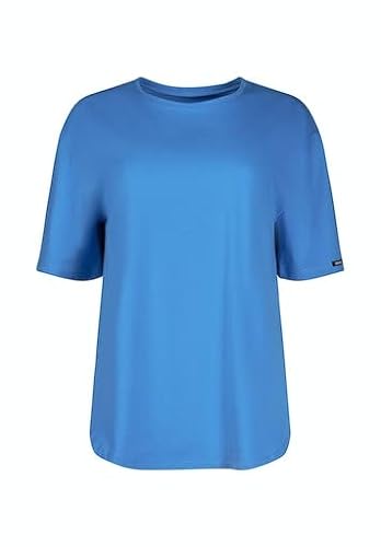 Skiny Damska bluzka od piżamy, Sonic Blue, 44