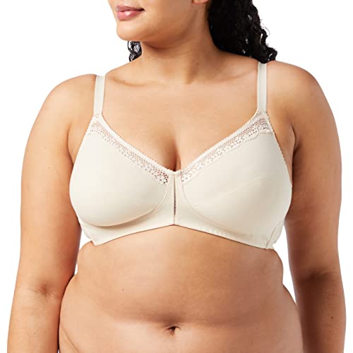 Triumph Cotton Beauty N Biustonosz bez obręczy dla kobiet, Teint, 95D