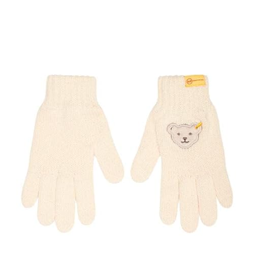 Steiff Klasyczne Rękawiczki Dziewczyny i Dziewczyny, Antyczny biały, 36