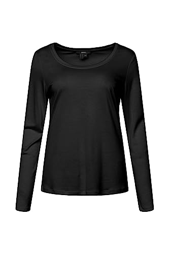ESPRIT Collection Damska koszulka 092EO1K318, 001/BLACK, L